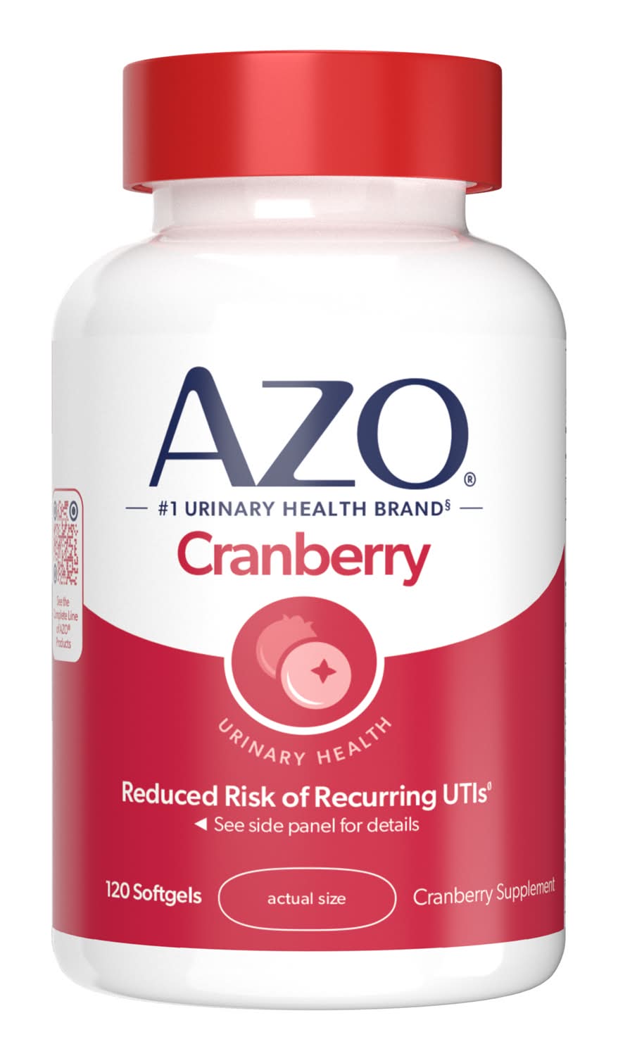 Azo Cranberry Urinary Tract Health Dietary Supplement Softgels