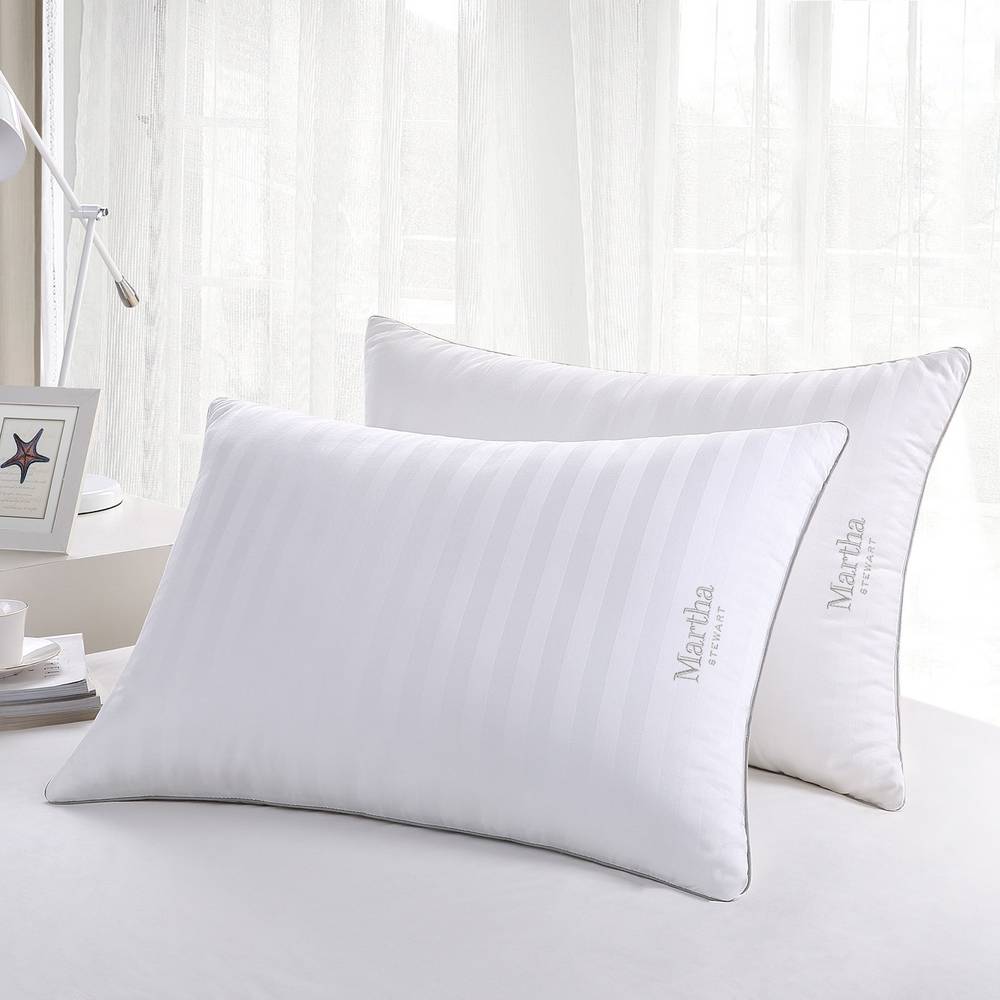 Martha Stewart Oreillers Plumes Et Duvet, Ensemble De 2