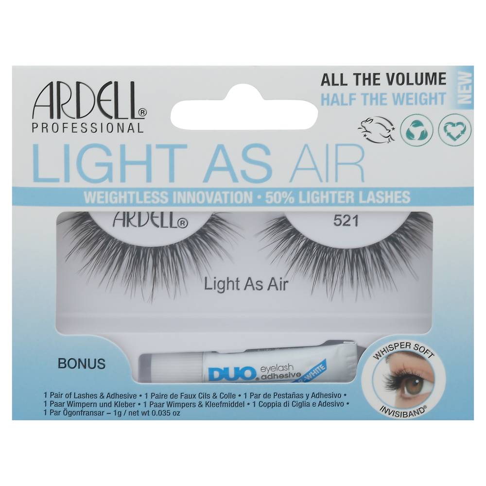 Ardell 521 Light As Air Lashes (1.6 oz)