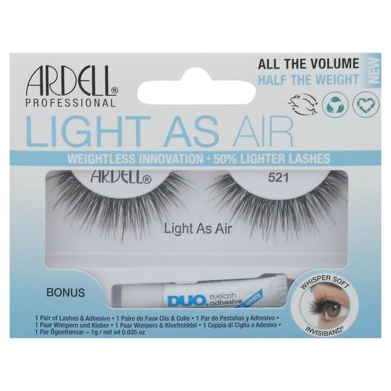 Ardell Light As Air 521 Lashes & Adhesive