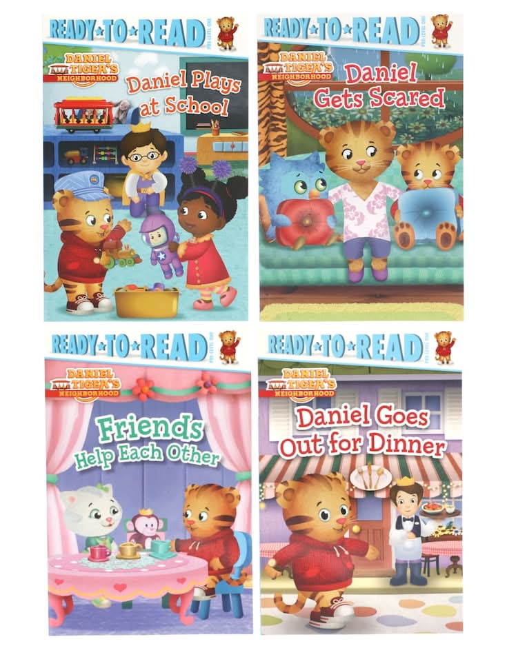 Daniel Tiger's Neighborhood Ready To Read Books