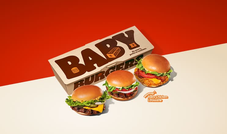 Baby Burgers x3