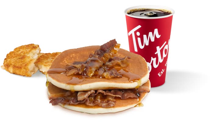 Bacon & Maple Pancakes Meal