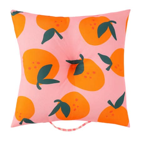 Printed Outdoor Cushion Oranges