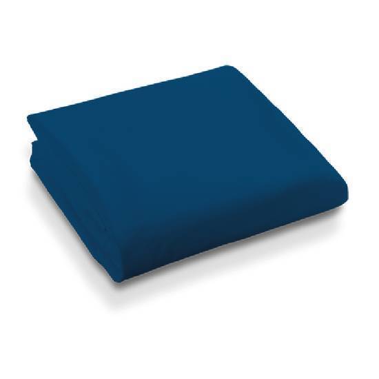 Protector de colchón cotton azul 2 plazas: 1.35 x 1.90 m