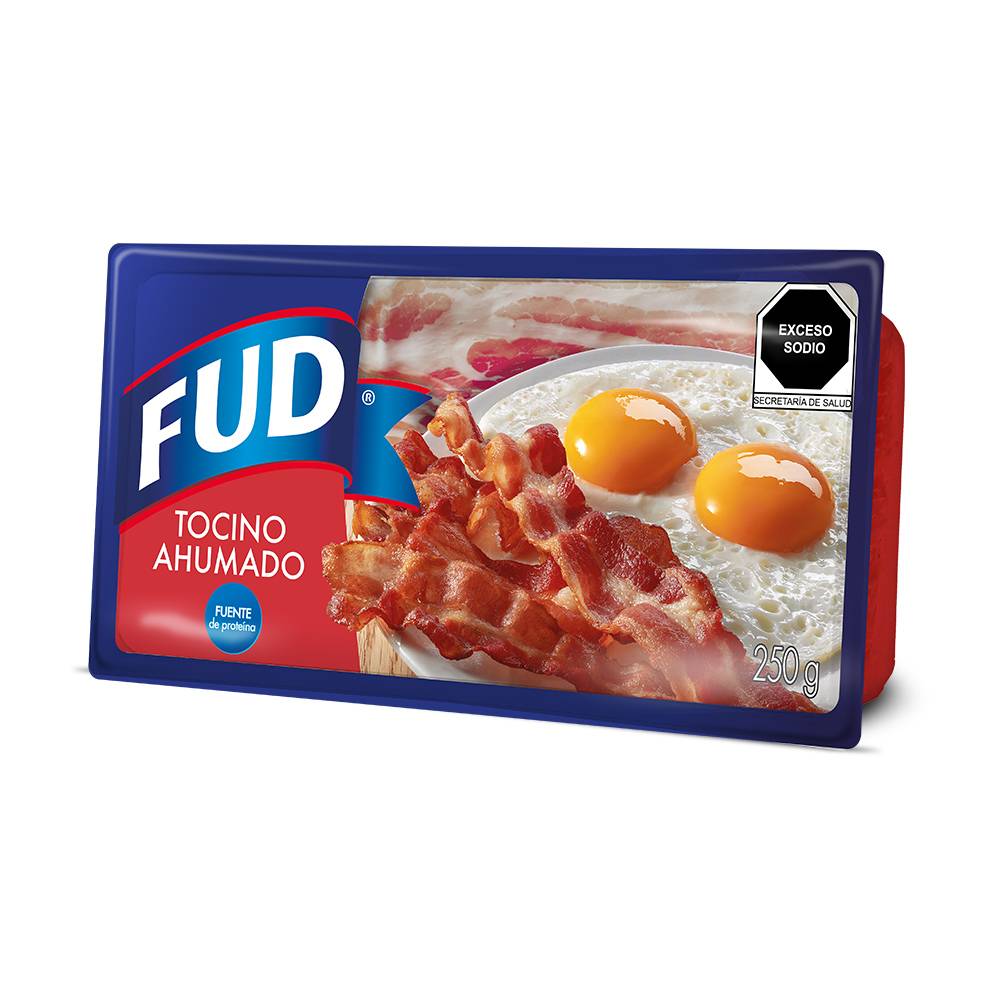 FUD · Tocino ahumado rebanado (250 g)