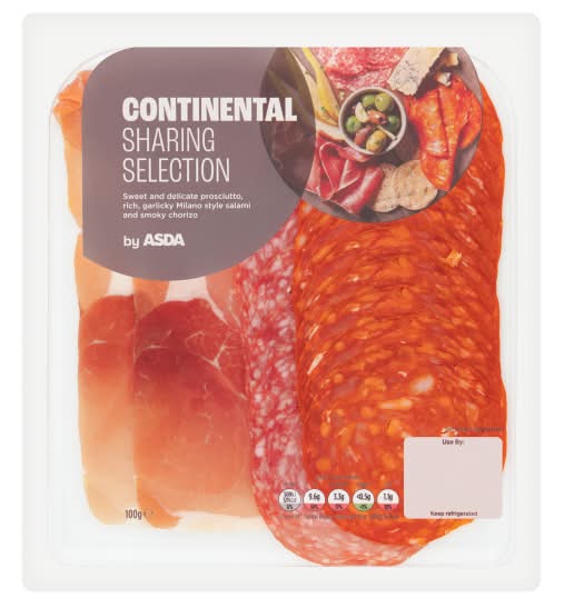 ASDA Fabulous Continental Sharing Selection (100g)