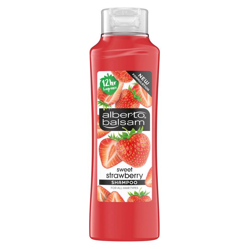 Alberto Balsam Sweet Strawberry, Shampoo For All Hair Types (350ml)