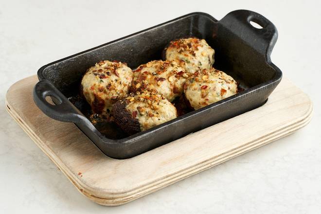 Stuffed Cremini Mushrooms (5)