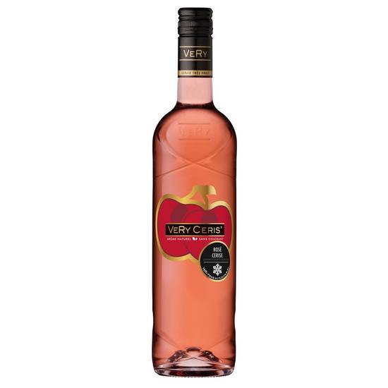 Vin rosé aromatisé à la cerise VERY 75cl
