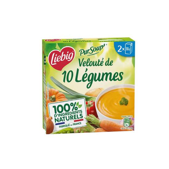 Soupe velouté 10 légumes Liebig 2 x 30 cl