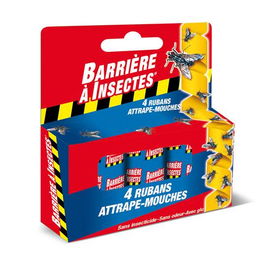 Barrière À Insectes - Rubans attrape-mouches (4 pièces)