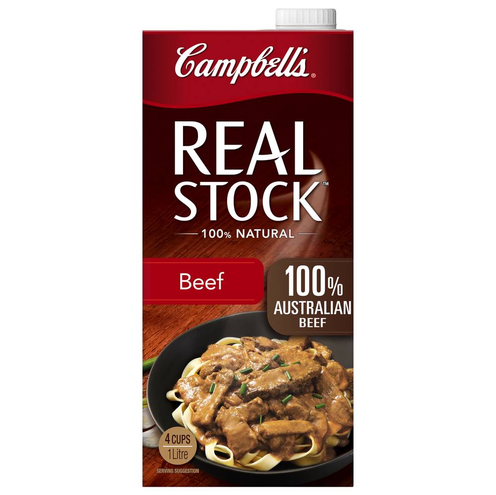 Campbell's 100% Natural Beef Stock (1L)