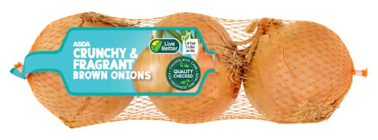 ASDA Crunchy & Fragrant Brown Onions