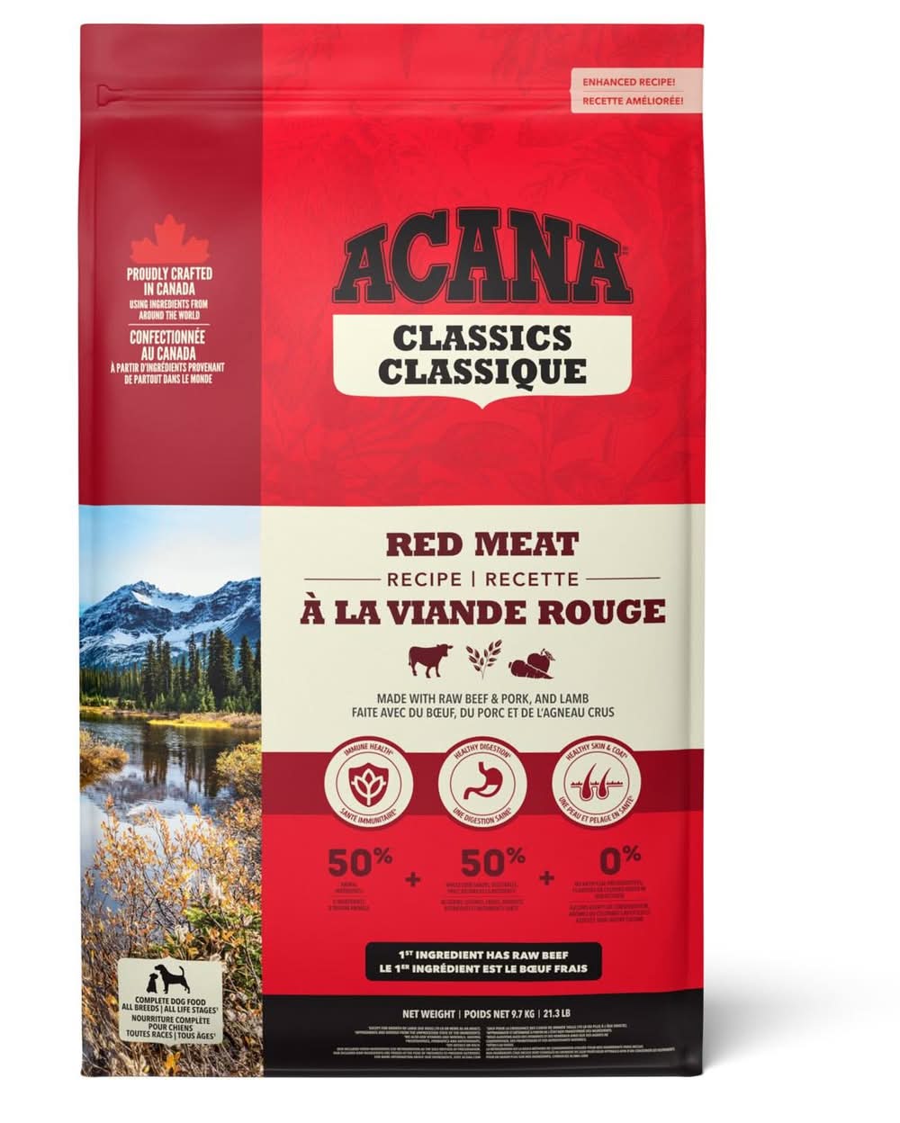 ACANA Classics Red Meat Recipe Dog Food, 21.3 lb