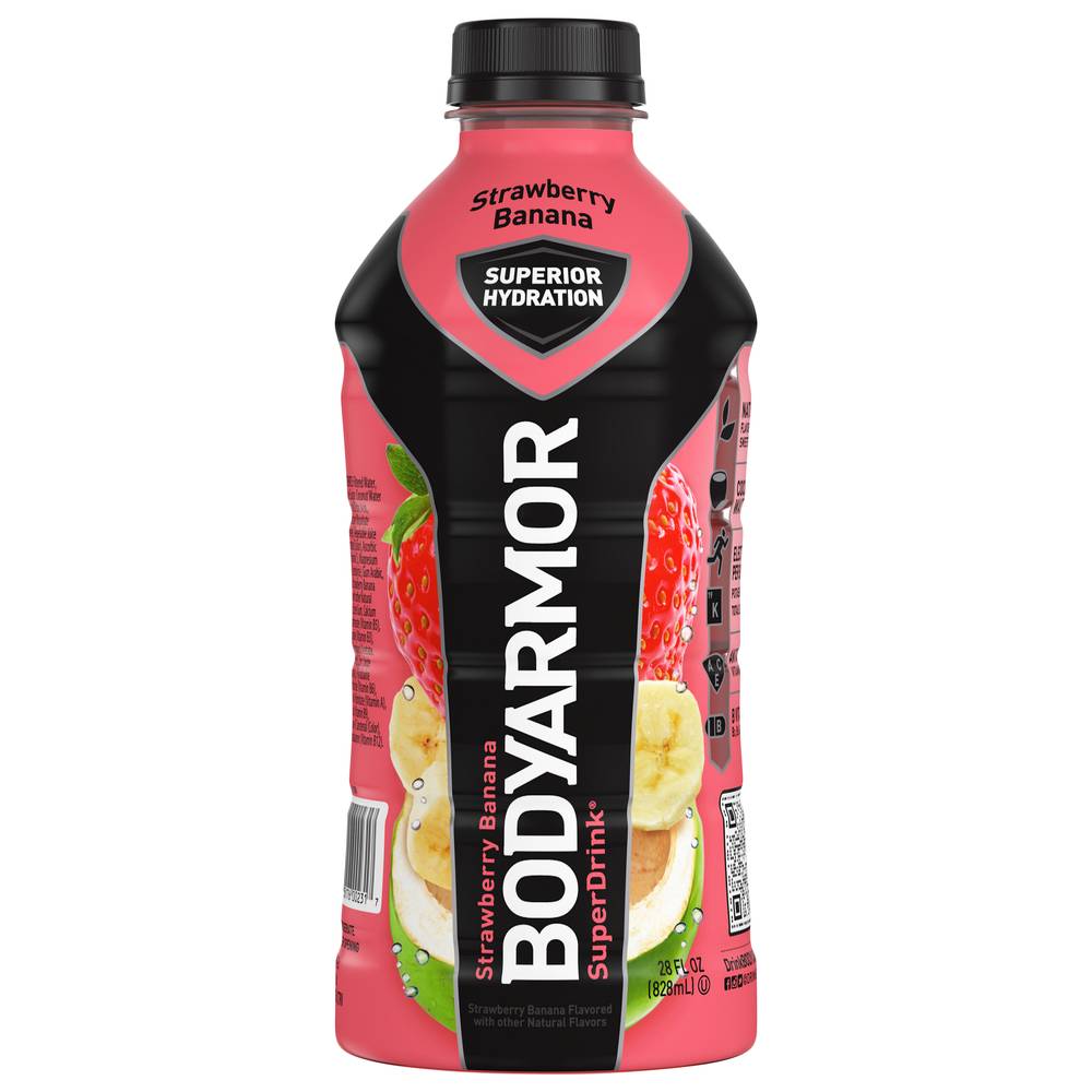 Bodyarmor Superdrink (28 fl oz) (strawberry, banana)