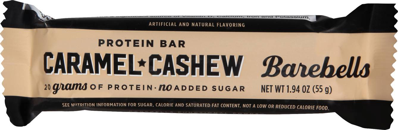 Barebells Caramel-Cashew Protein Bar