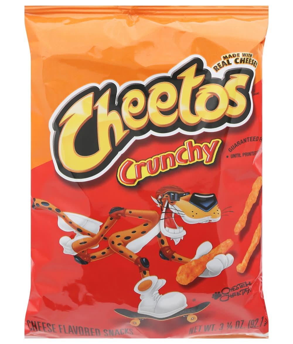 Cheetos Crunchy Snacks, Cheese (3.3 oz)