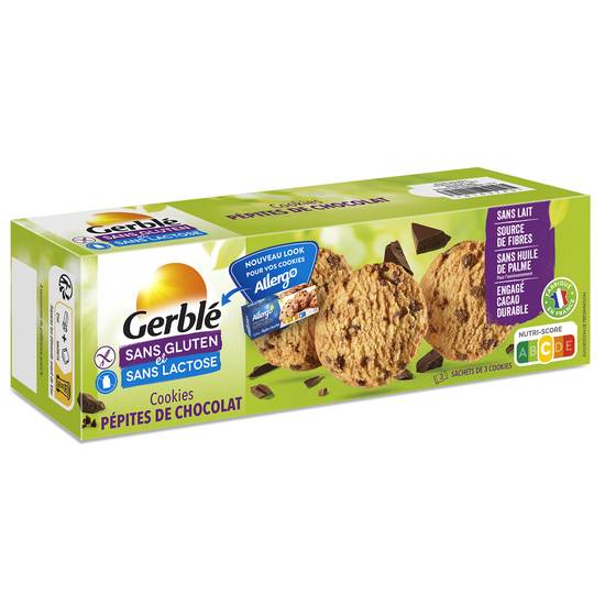 Gerblé - Glut cookies pepites choc
