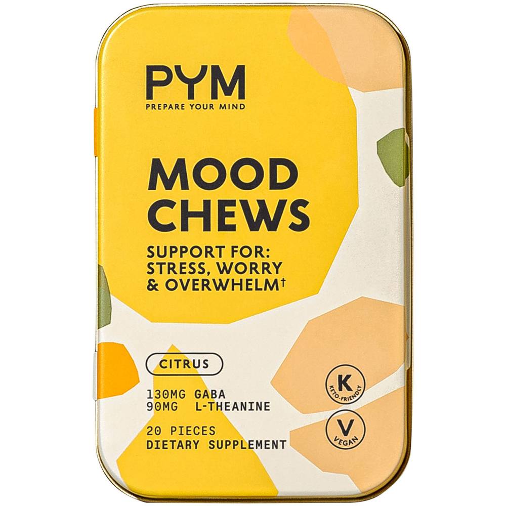 Pym Mood Chews Support Supplement (citrus)