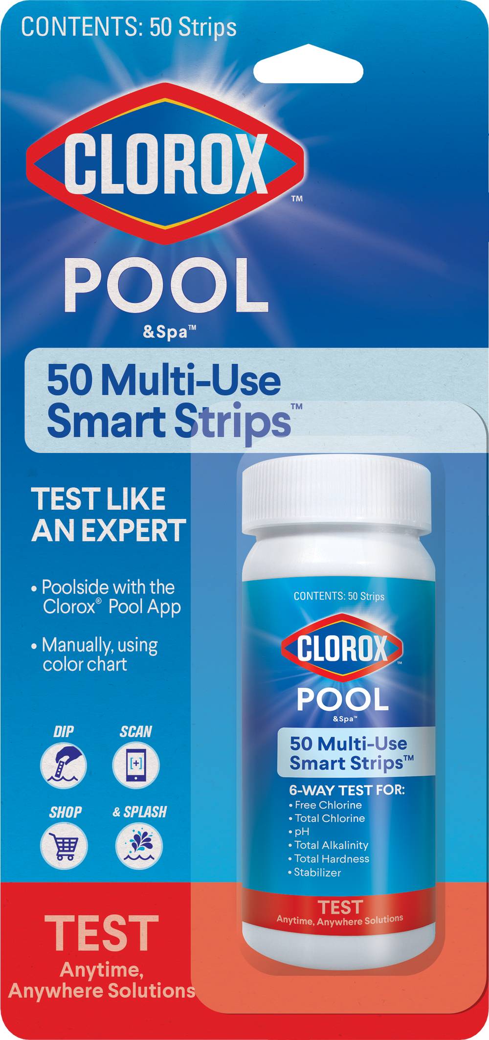 Clorox Multi Use Smart Strips (50 ct)