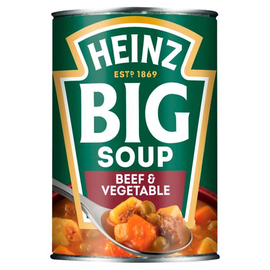 Heinz Beef & Vegetable Chunky Big Soup (400g)