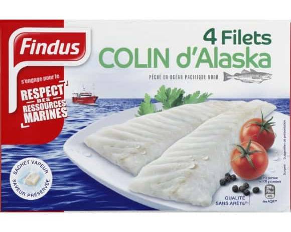 Findus - Filets de colin d'alaska (400g)