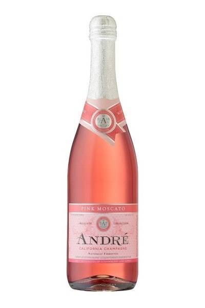 Andre Pink Moscato California Champagne (750ml bottle)