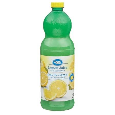 Great Value Lemon Juice From Concentrate (946 ml)