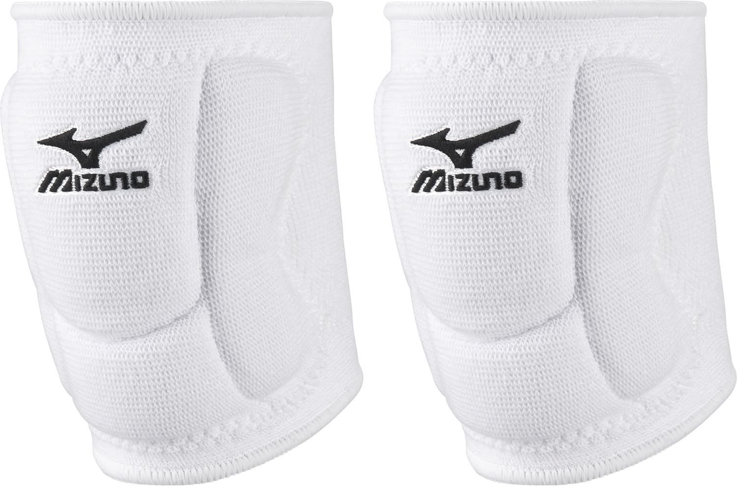 Mizuno LR6 Volleyball Knee Pads (White, L)