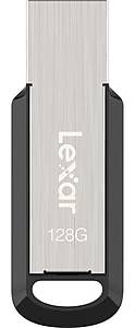 Lexar JumpDrive M400 128GB USB 3.0 Type-A Flash Drive, Silver/Black (LJDM400128G-BNBNU)