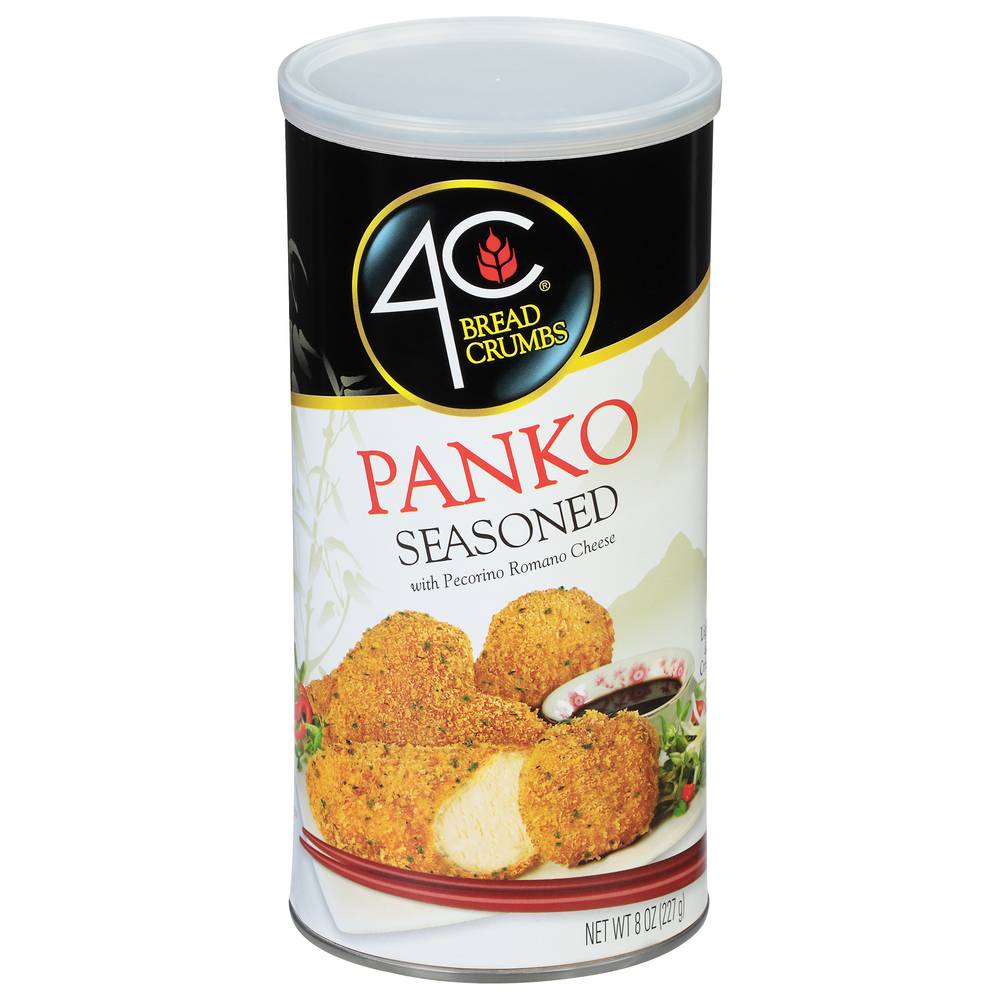 4C Panko Seasoned With Pecornio Romano Cheese Bread Crumbs (8 oz)