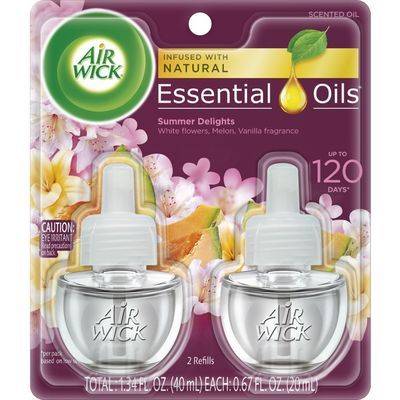 AIR WICK Aceite Summer Delights Twin Rfl 0.67oz