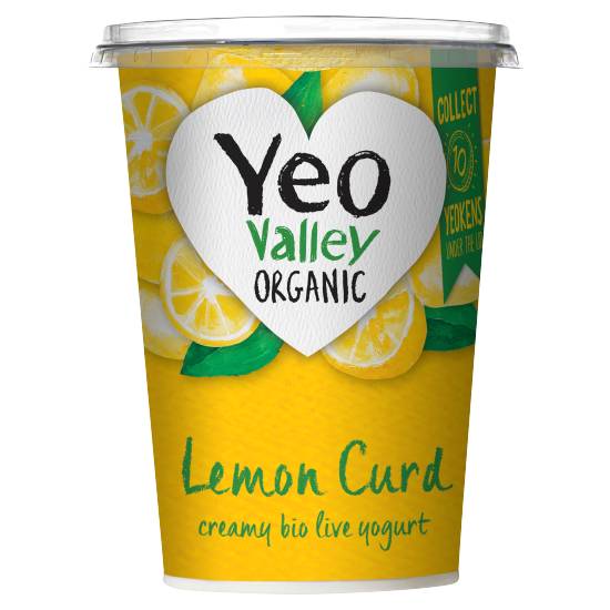 Yeo Valley Lemon, Curd Creamy Bio Live Yogurt (450g)