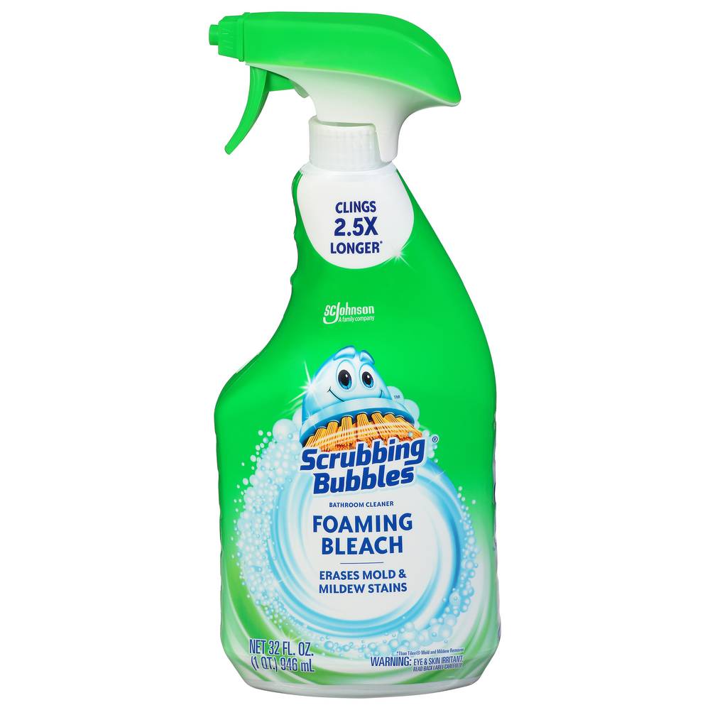 Scrubbing Bubbles Foaming Bleach Bathroom Cleaner Trigger Bottle (32 fl oz)