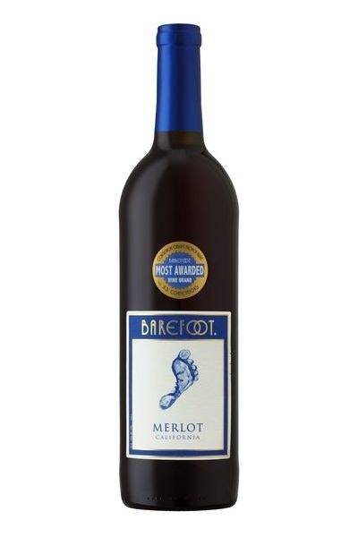 Barefoot Merlot (750ml bottle)
