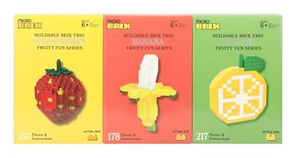 Micro Brix™ Buildable Brix Trio Series Food
