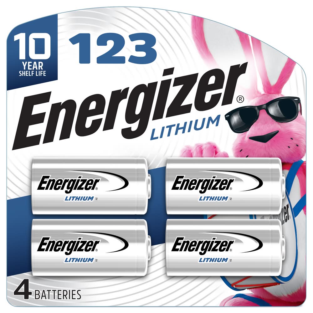 Energizer 123 Lithium Photo Batteries (2.9 oz)