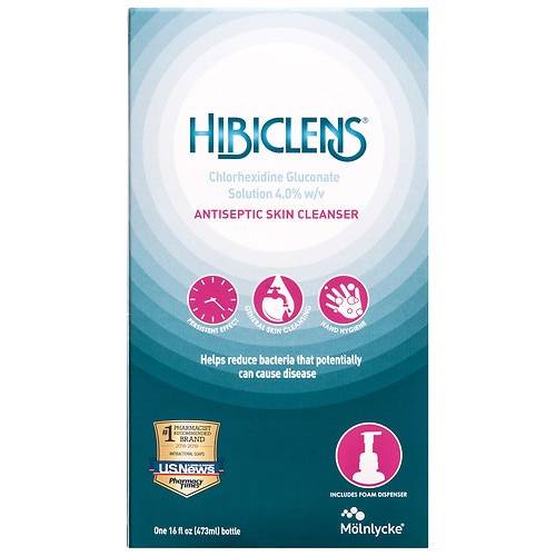 Hibiclens Antimicrobial and Antiseptic Soap and Skin Cleanser with Foaming Pump - 16.0 fl oz
