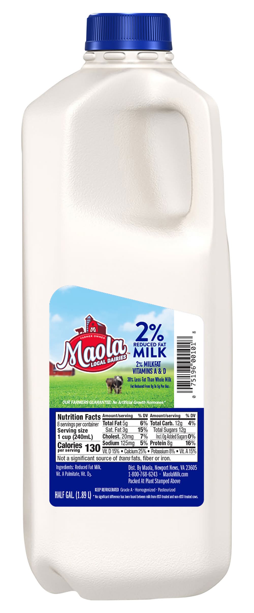 Maola Milk (0.5 gal)