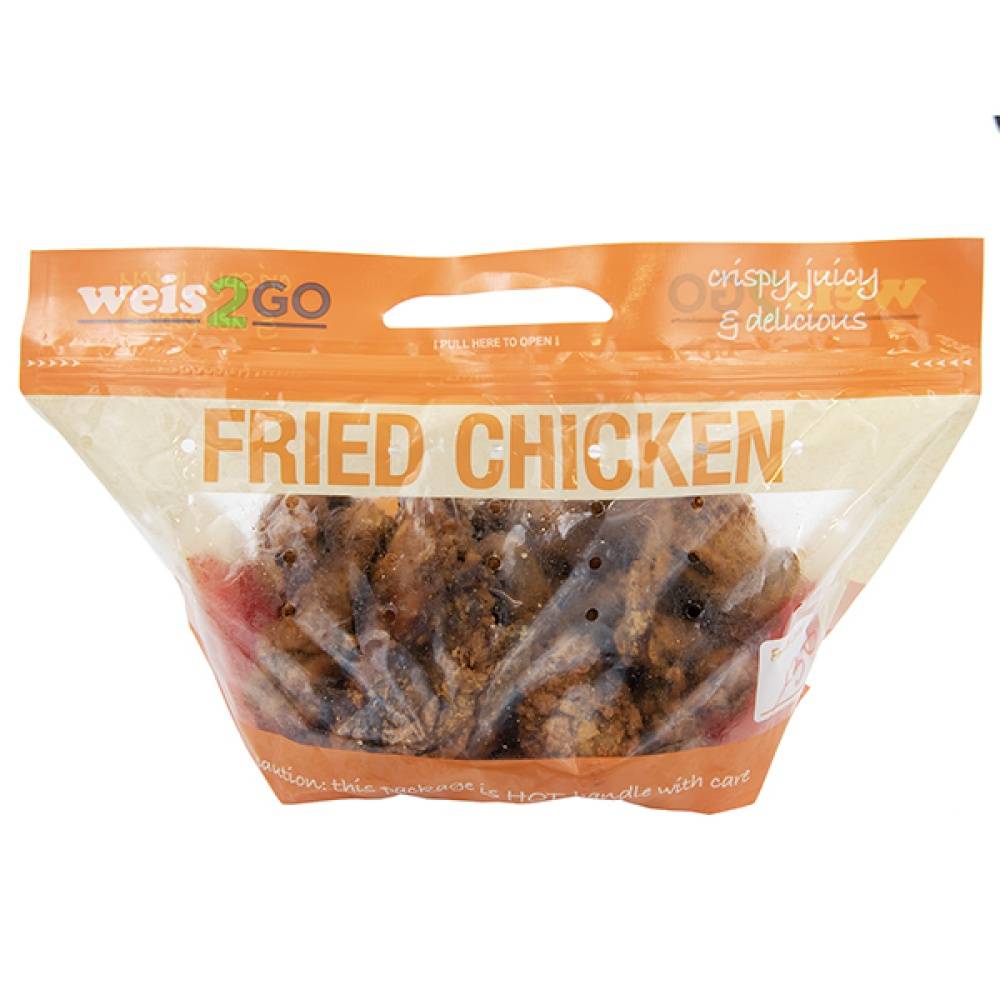 Weis2Go Fried Chicken Eight Piece Drum and Thighs - Hot