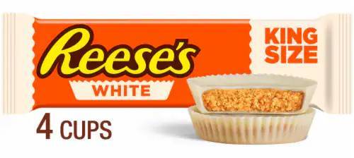 Reeses's White Creme & Peanut Butter Cups King Size (2.8oz)
