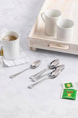 Hy-Vee Seasons Simplicity Satin Teaspoons, Set of 6