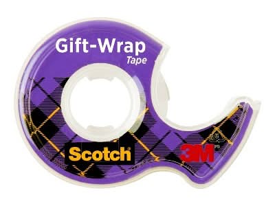 Scotch Satin Gift-Wrap Tape (0.35 oz, 2 ct)
