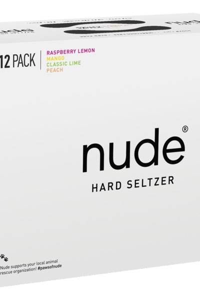 Nude Hard Seltzer Variety pack (12x 12oz cans)