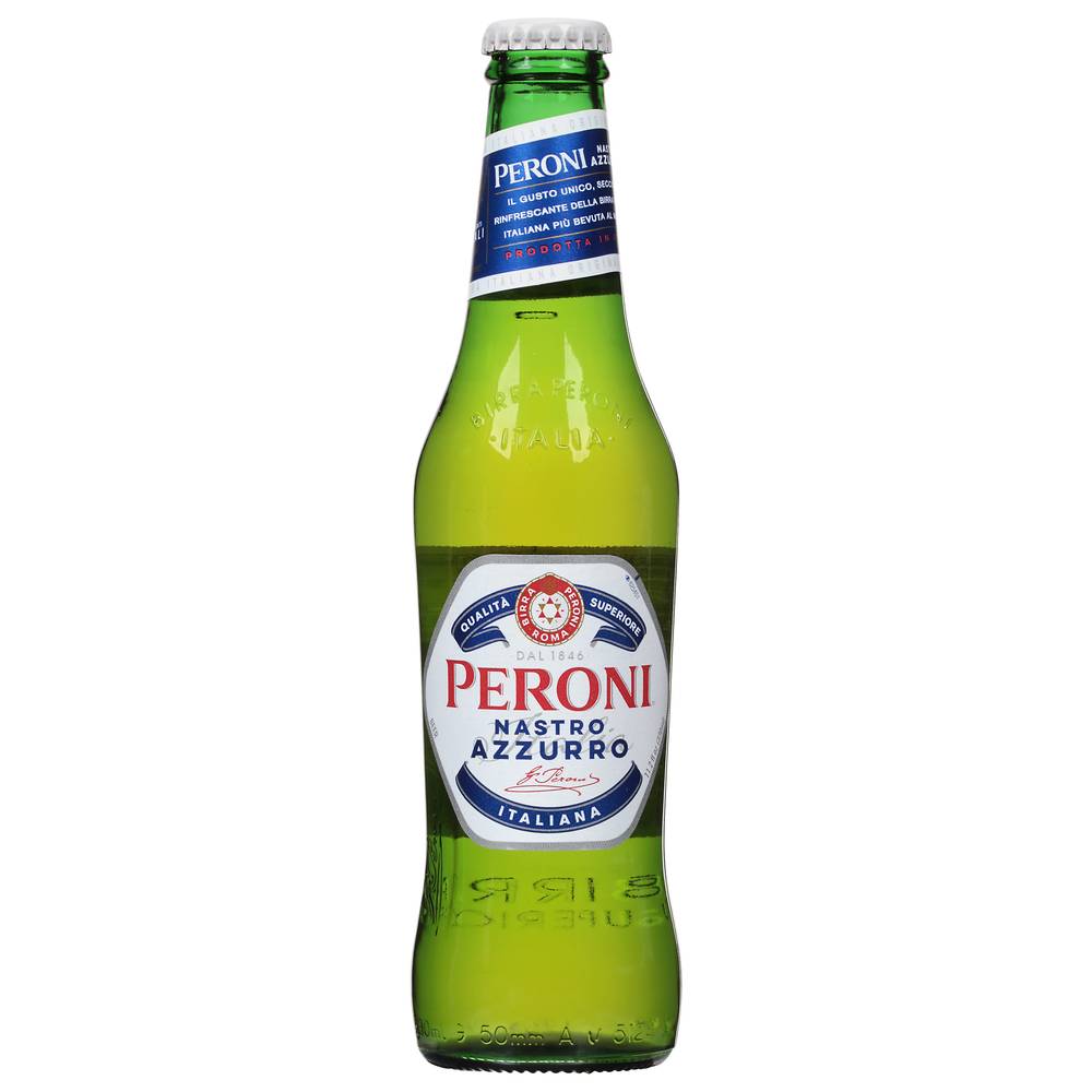 Peroni Nastro Azzurro Italian Lager Beer (11.2 fl oz)