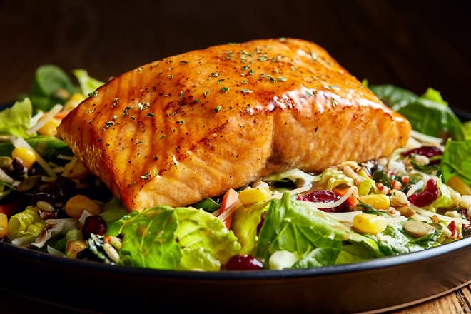 Honey-Glazed Salmon Bowl