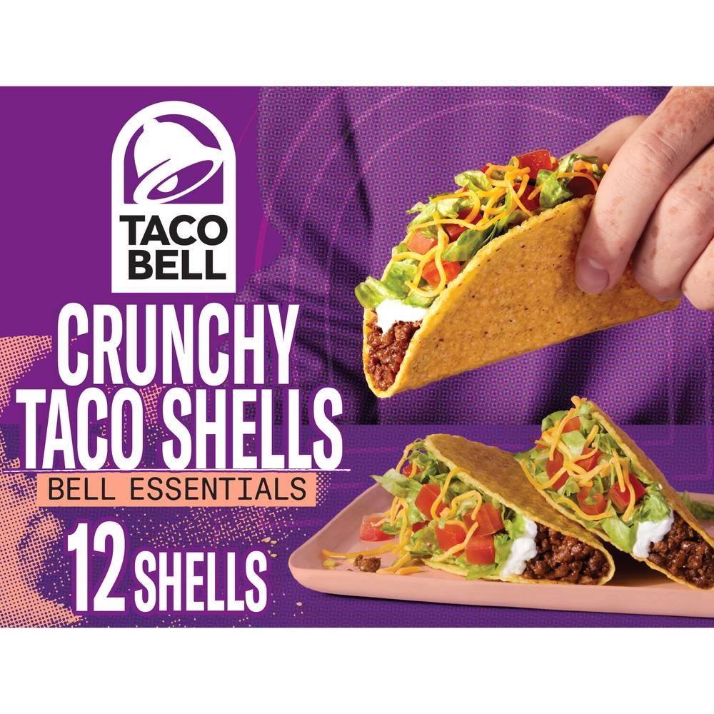 Taco Bell Crunchy Taco Shells (12 ct)