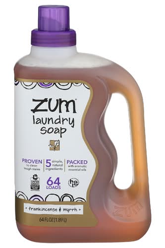 Zum Clean Frankincense & Myrrh Laundry Soap