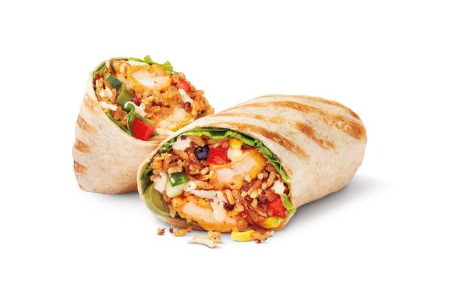 Crispy Chicken Habanero Loaded Wrap